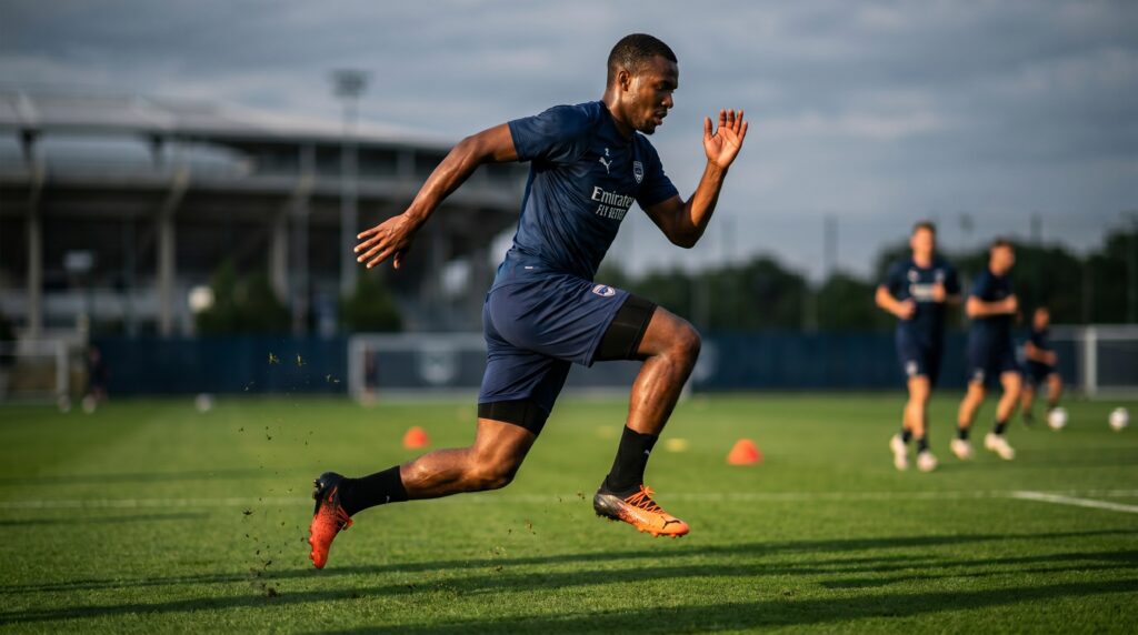plyometric lunges for footballers to build single leg power and improve performance