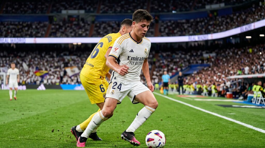 Arda Güler Real Madrid attacking midfielder in action during 2025-26 season one of the best U21 players to watch in 2026