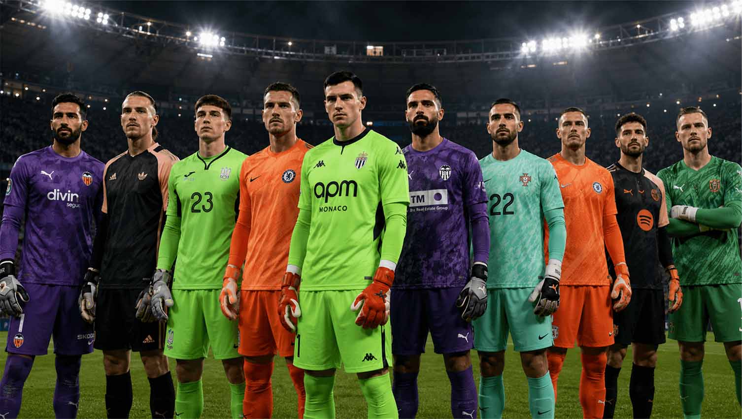 Best young goalkeepers in football 2026 featuring rising goalkeeper talents from top European clubs