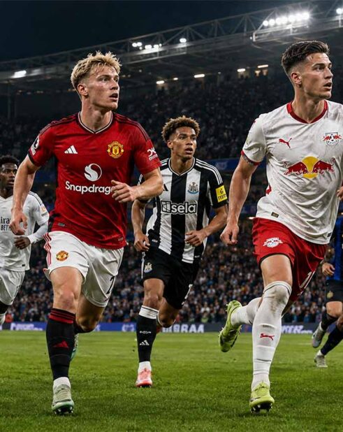 Best young strikers in football 2026 featuring top young football forwards