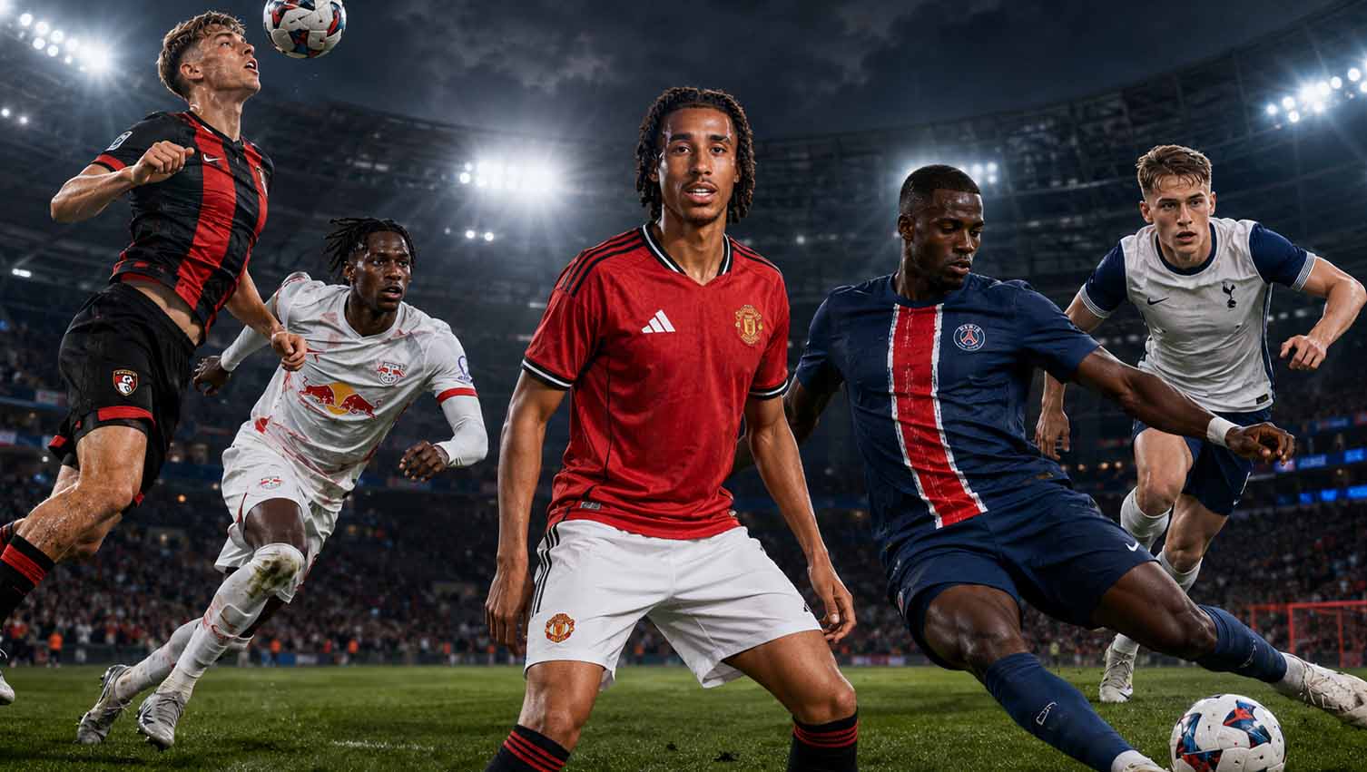 Top 15 upcoming defenders to watch in 2026 featuring Leny Yoro, Dean Huijsen, Castello Lukeba, Willian Pacho and Micky van de Ven